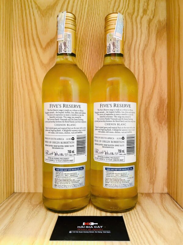 Ảnh khác của rượu vang Five’s Reserve Chenin Blanc