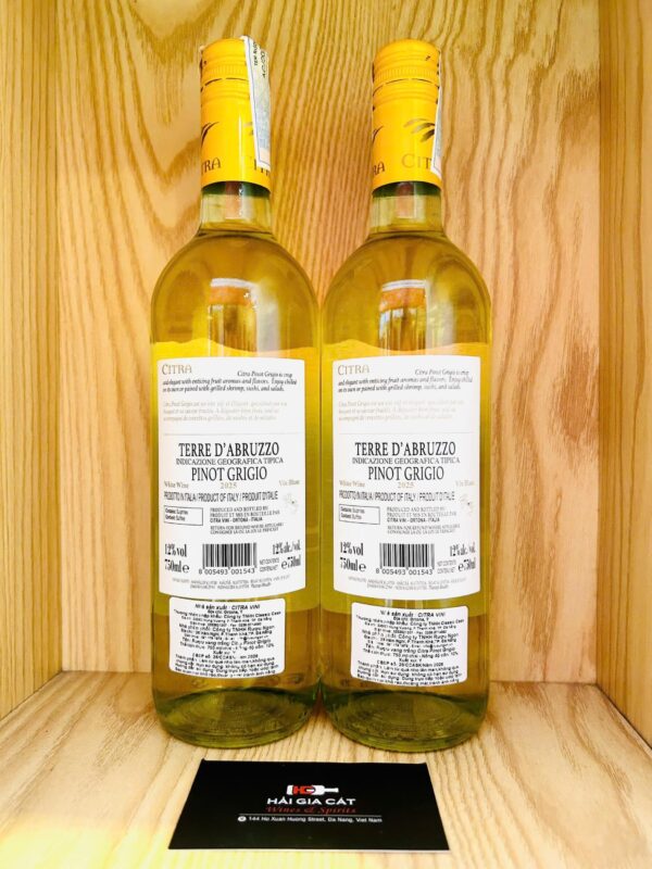 Ảnh khác của rượu vang Citra Pinot Grigio Terre D'Abruzzo