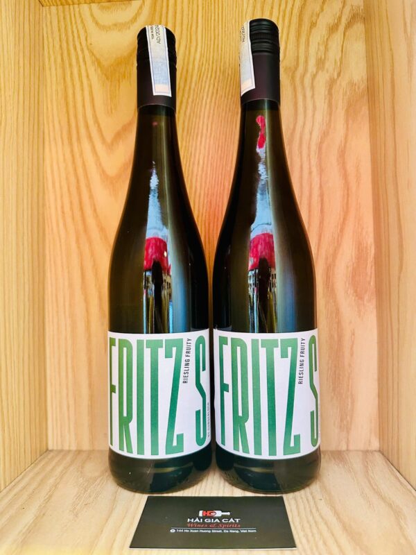 Chai rượu vang Fritz's Riesling Fruity 2024
